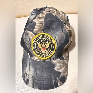 Seba Premium Sportswear Camo Baseball Cap United States of America Adjustable